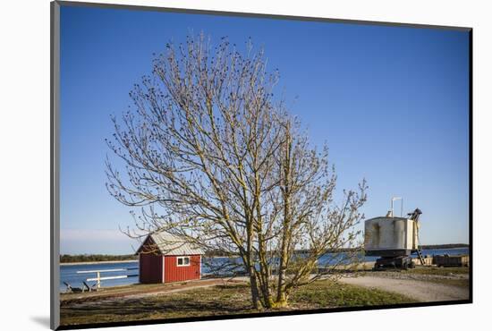 Sweden, Gotland Island, Blase, former lime factory, steam shovel-Walter Bibikow-Mounted Photographic Print