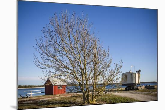 Sweden, Gotland Island, Blase, former lime factory, steam shovel-Walter Bibikow-Mounted Photographic Print