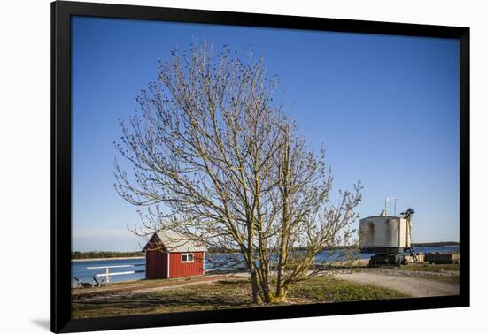 Sweden, Gotland Island, Blase, former lime factory, steam shovel-Walter Bibikow-Framed Photographic Print