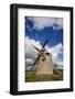 Sweden, Gotland Island, Botvatte, old windmill-Walter Bibikow-Framed Photographic Print