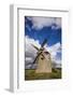 Sweden, Gotland Island, Botvatte, old windmill-Walter Bibikow-Framed Photographic Print