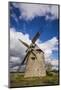 Sweden, Gotland Island, Botvatte, old windmill-Walter Bibikow-Mounted Photographic Print