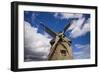 Sweden, Gotland Island, Botvatte, old windmill-Walter Bibikow-Framed Photographic Print