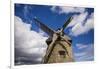 Sweden, Gotland Island, Botvatte, old windmill-Walter Bibikow-Framed Photographic Print
