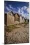 Sweden, Gotland Island, Djupvik, fishing shacks-Walter Bibikow-Mounted Photographic Print