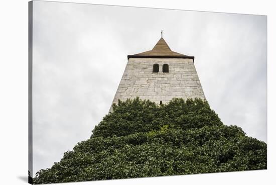 Sweden, Gotland Island, Frojel, Frojel church, exterior-Walter Bibikow-Stretched Canvas