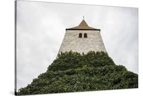 Sweden, Gotland Island, Frojel, Frojel church, exterior-Walter Bibikow-Stretched Canvas