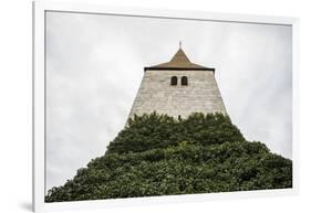 Sweden, Gotland Island, Frojel, Frojel church, exterior-Walter Bibikow-Framed Photographic Print