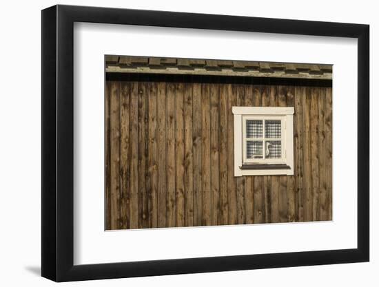 Sweden, Gotland Island, Gnisvard, fishing shack-Walter Bibikow-Framed Photographic Print