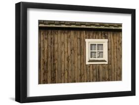 Sweden, Gotland Island, Gnisvard, fishing shack-Walter Bibikow-Framed Photographic Print