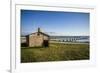 Sweden, Gotland Island, Gnisvard, fishing shack-Walter Bibikow-Framed Photographic Print