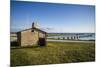 Sweden, Gotland Island, Gnisvard, fishing shack-Walter Bibikow-Mounted Photographic Print