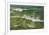 Sweden, Gotland Island, Hogklint, high angle view of the sea from western cliffs-Walter Bibikow-Framed Photographic Print