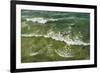 Sweden, Gotland Island, Hogklint, high angle view of the sea from western cliffs-Walter Bibikow-Framed Photographic Print