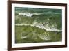 Sweden, Gotland Island, Hogklint, high angle view of the sea from western cliffs-Walter Bibikow-Framed Photographic Print