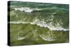 Sweden, Gotland Island, Hogklint, high angle view of the sea from western cliffs-Walter Bibikow-Stretched Canvas