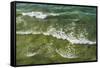 Sweden, Gotland Island, Hogklint, high angle view of the sea from western cliffs-Walter Bibikow-Framed Stretched Canvas