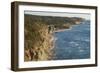 Sweden, Gotland Island, Hogklint, high angle view of western cliffs-Walter Bibikow-Framed Photographic Print