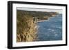 Sweden, Gotland Island, Hogklint, high angle view of western cliffs-Walter Bibikow-Framed Photographic Print