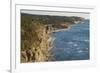 Sweden, Gotland Island, Hogklint, high angle view of western cliffs-Walter Bibikow-Framed Photographic Print