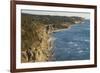 Sweden, Gotland Island, Hogklint, high angle view of western cliffs-Walter Bibikow-Framed Photographic Print