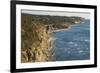 Sweden, Gotland Island, Hogklint, high angle view of western cliffs-Walter Bibikow-Framed Photographic Print