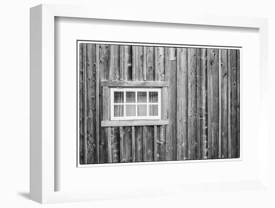 Sweden, Gotland Island, Ljugarn, fishing shack detail-Walter Bibikow-Framed Photographic Print