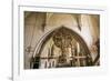 Sweden, Gotland Island, Oja, Oja church, crucifix-Walter Bibikow-Framed Photographic Print