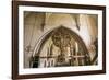 Sweden, Gotland Island, Oja, Oja church, crucifix-Walter Bibikow-Framed Photographic Print