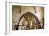 Sweden, Gotland Island, Oja, Oja church, crucifix-Walter Bibikow-Framed Photographic Print