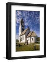 Sweden, Gotland Island, Stanga, Stanga church, exterior-Walter Bibikow-Framed Photographic Print
