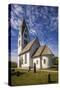 Sweden, Gotland Island, Stanga, Stanga church, exterior-Walter Bibikow-Stretched Canvas