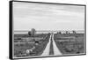 Sweden, Gotland Island, Sundre, country road, southern Gotland-Walter Bibikow-Framed Stretched Canvas