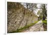 Sweden, Gotland Island, Visby, 12th century city wall, most complete medieval city wall in Europe-Walter Bibikow-Framed Photographic Print