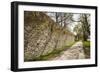 Sweden, Gotland Island, Visby, 12th century city wall, most complete medieval city wall in Europe-Walter Bibikow-Framed Photographic Print