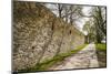 Sweden, Gotland Island, Visby, 12th century city wall, most complete medieval city wall in Europe-Walter Bibikow-Mounted Photographic Print