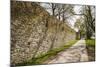 Sweden, Gotland Island, Visby, 12th century city wall, most complete medieval city wall in Europe-Walter Bibikow-Mounted Photographic Print