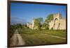 Sweden, Gotland Island, Visby, 12th century city wall, most complete medieval city wall in Europe-Walter Bibikow-Framed Photographic Print