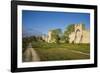 Sweden, Gotland Island, Visby, 12th century city wall, most complete medieval city wall in Europe-Walter Bibikow-Framed Photographic Print