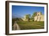 Sweden, Gotland Island, Visby, 12th century city wall, most complete medieval city wall in Europe-Walter Bibikow-Framed Photographic Print