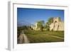 Sweden, Gotland Island, Visby, 12th century city wall, most complete medieval city wall in Europe-Walter Bibikow-Framed Photographic Print