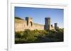 Sweden, Gotland Island, Visby, 12th century city wall, most complete medieval city wall in Europe-Walter Bibikow-Framed Photographic Print