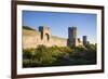 Sweden, Gotland Island, Visby, 12th century city wall, most complete medieval city wall in Europe-Walter Bibikow-Framed Photographic Print