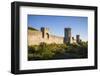 Sweden, Gotland Island, Visby, 12th century city wall, most complete medieval city wall in Europe-Walter Bibikow-Framed Photographic Print