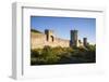 Sweden, Gotland Island, Visby, 12th century city wall, most complete medieval city wall in Europe-Walter Bibikow-Framed Photographic Print