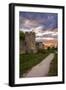 Sweden, Gotland Island, Visby, 12th century city wall, most complete medieval city wall-Walter Bibikow-Framed Photographic Print