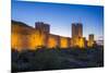 Sweden, Gotland Island, Visby, 12th century city wall, most complete medieval city wall-Walter Bibikow-Mounted Photographic Print