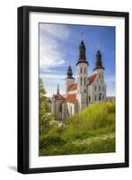 Sweden, Gotland Island, Visby, Visby Cathedral, 12th century, exterior-Walter Bibikow-Framed Photographic Print