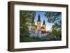 Sweden, Gotland Island, Visby, Visby Cathedral, 12th century, exterior-Walter Bibikow-Framed Photographic Print