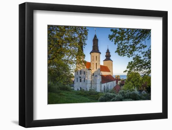 Sweden, Gotland Island, Visby, Visby Cathedral, 12th century, exterior-Walter Bibikow-Framed Photographic Print